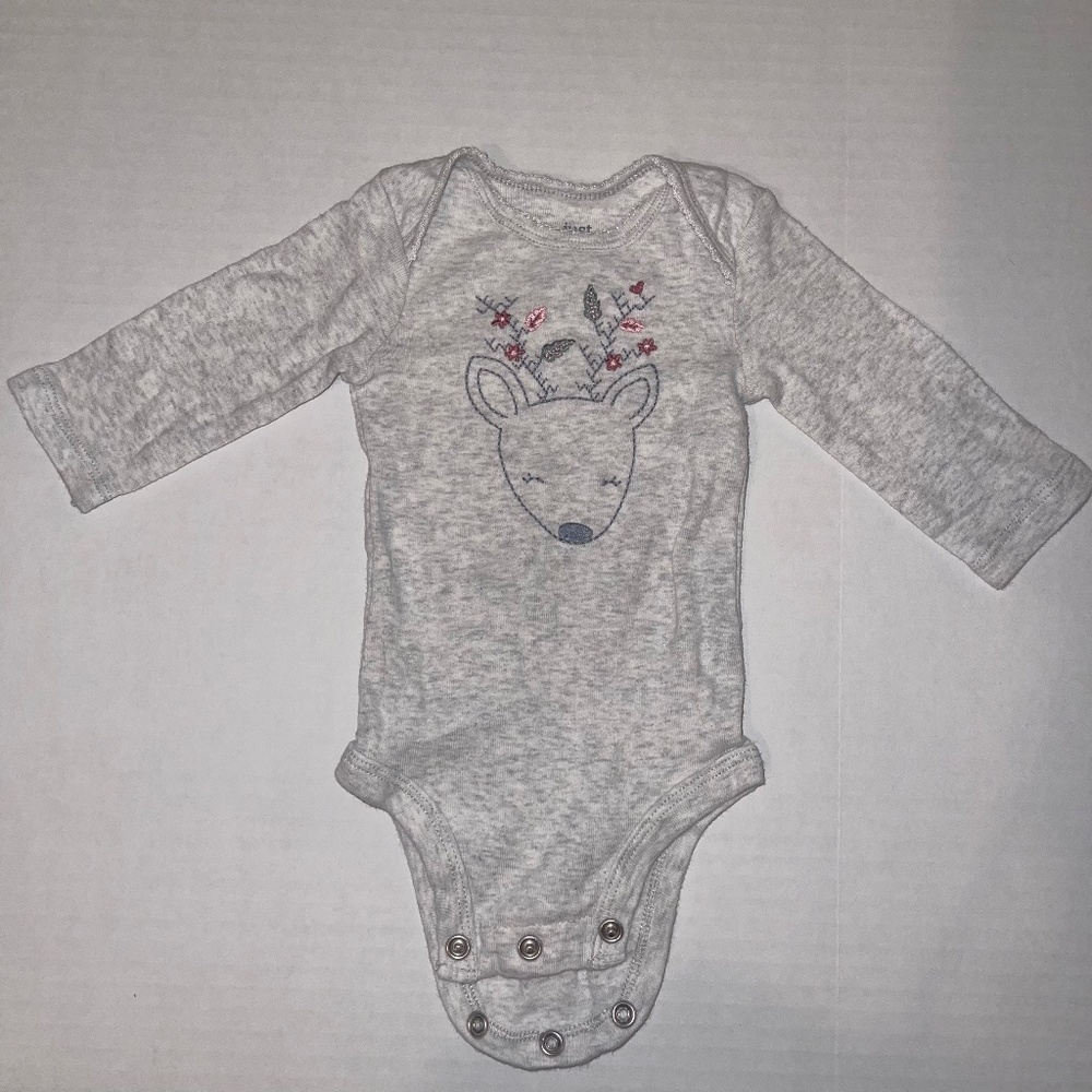 Carter’s - newborn girl deer onesie